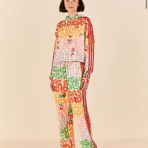 FARM Rio x adidas Multicolor Women's Hoodie
